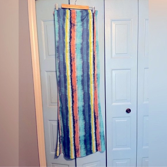 Fashion Nova Look Me Up And Down Ruched Multi Color Strapless Bodycon Dress - Picture 8 of 13